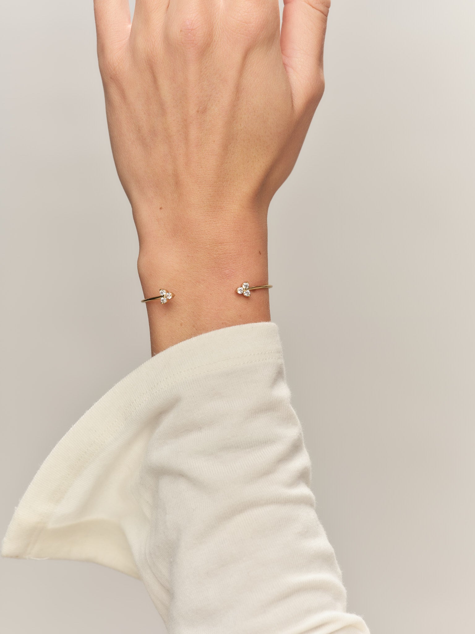 Clover bangle