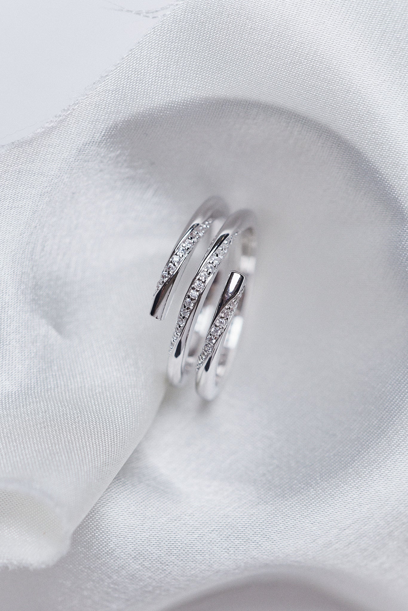 Twisted Diamond Ring